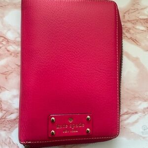 Kate Spade Deep Pink Planner Wallet